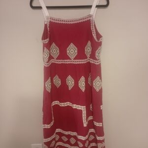 MISSLOOK Red Sleeveless Dress
